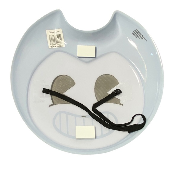 🎃 Bendy And The Ink Machine Gloves Mask Tie Costume Kit - Picture 3 of 12